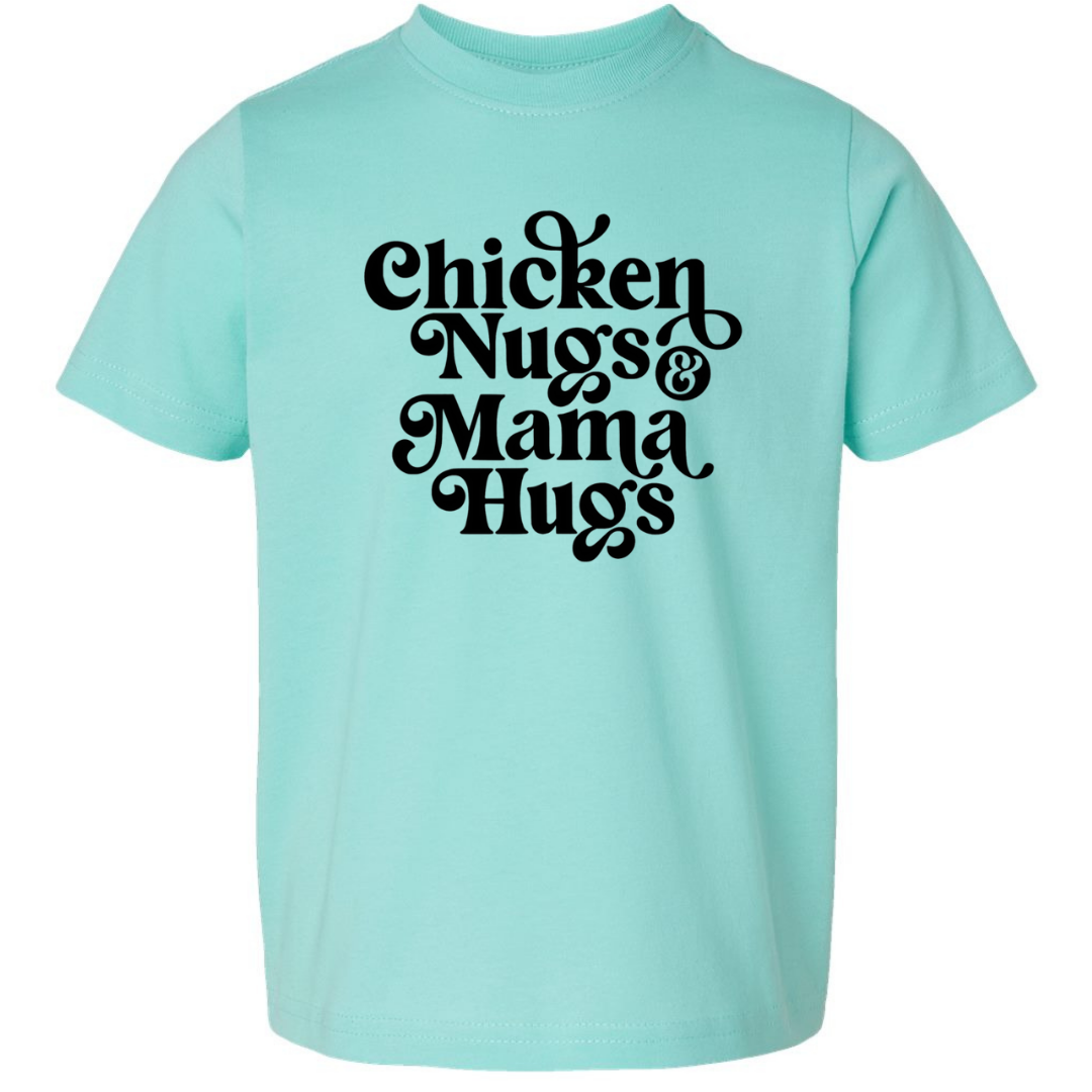 Chicken Nugs & Mama Hugs Kids Graphic Tee