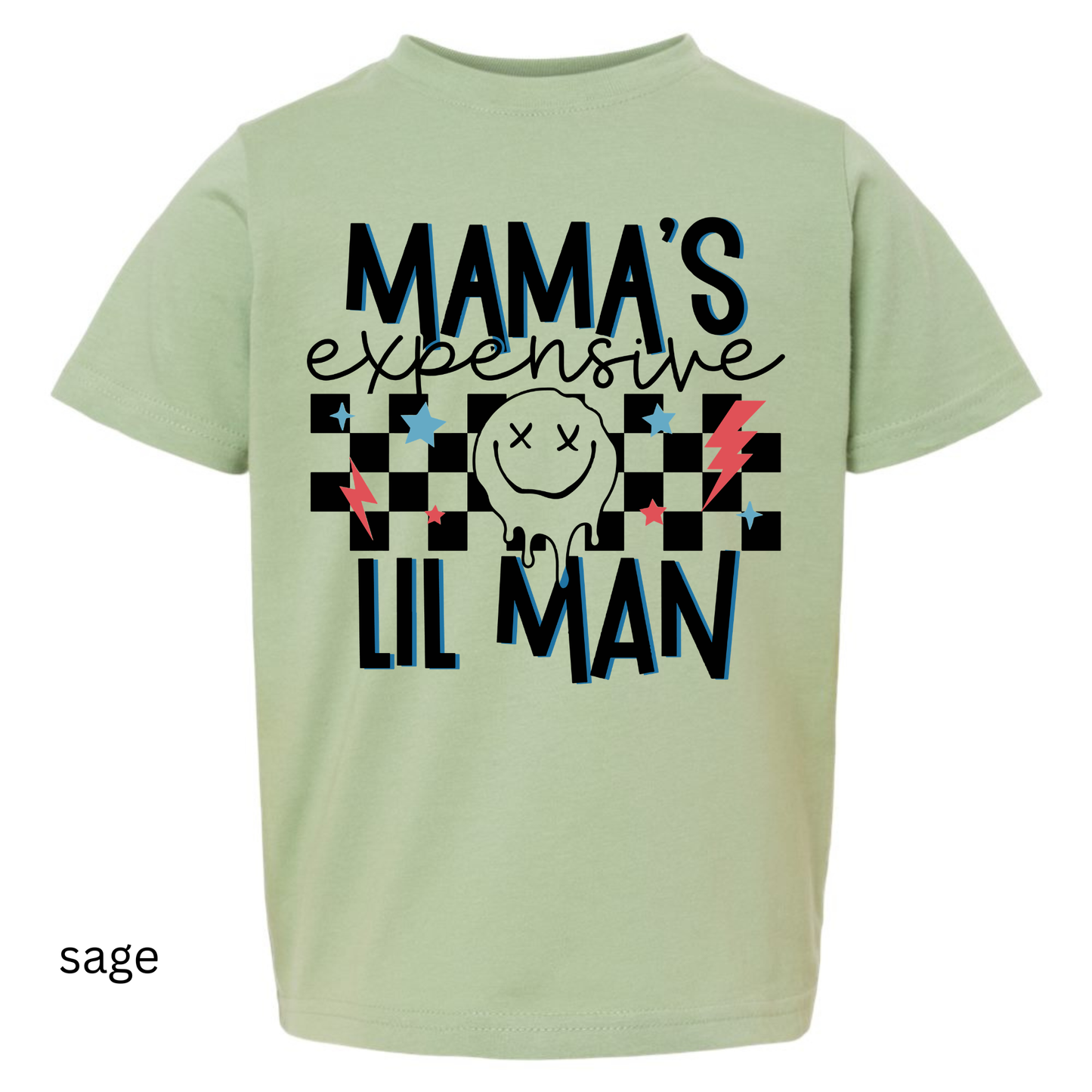 Mama’s Expensive Lil Man Kids Shirt – Funny Toddler Boy Tee Twice the Charm Boutique