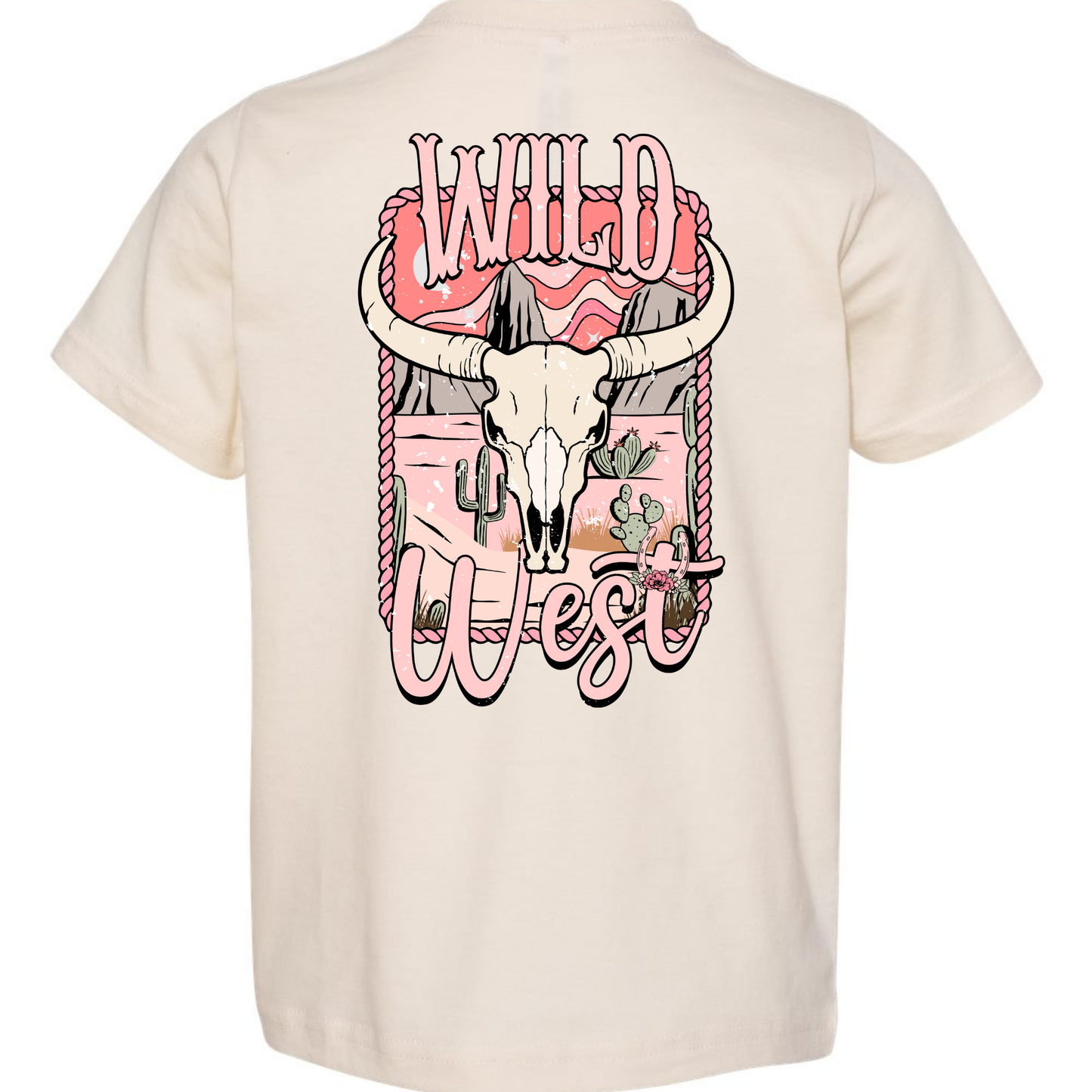 Stay Wild Kids Tee (Back Design)