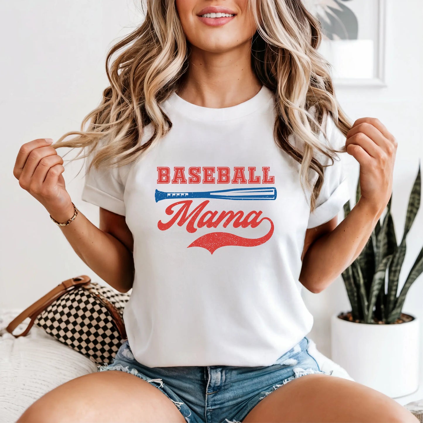 Baseball Mama Tee | Retro Style My Store