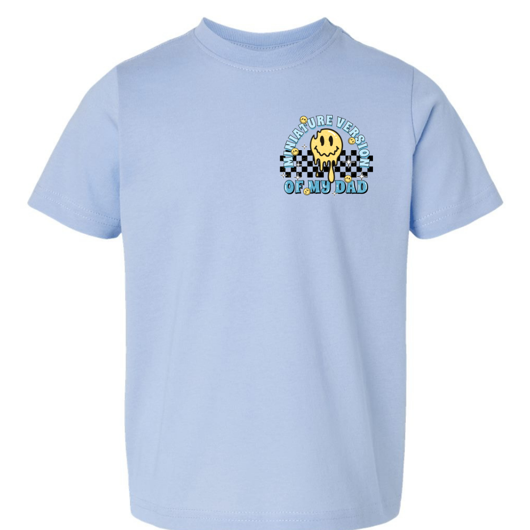 Miniature Version of My Dad Kids Tee (Back Design)