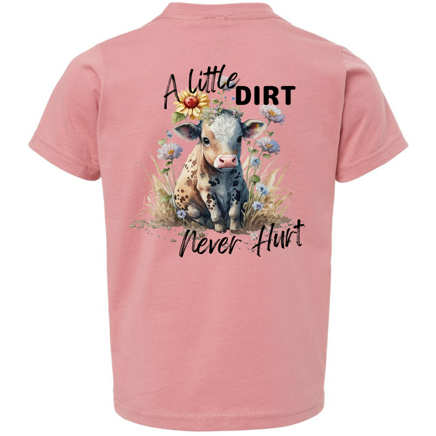 Little Dirt Cow Graphic Tee (Back Design)