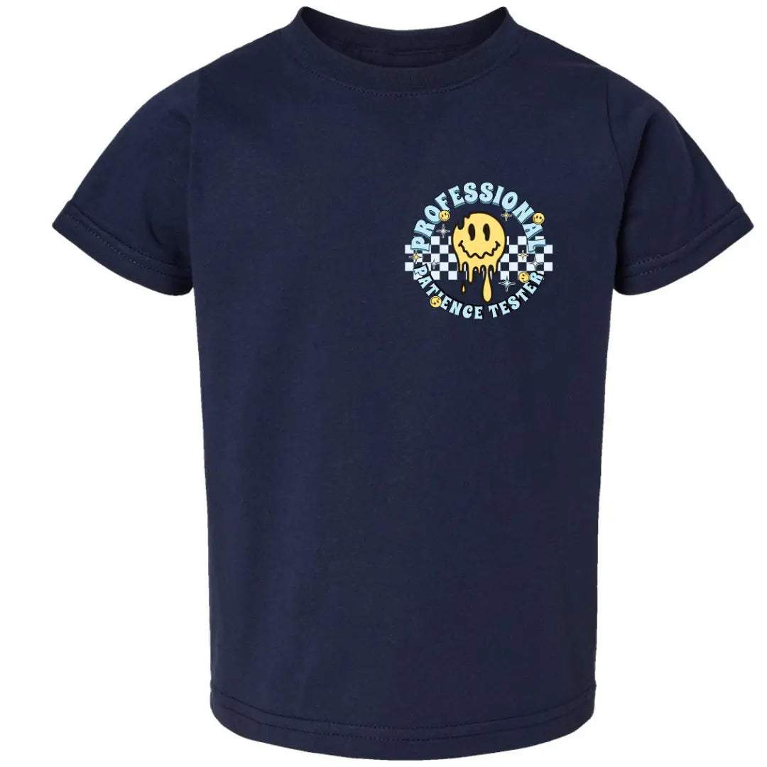 Professional Patience Tester Kids Tee (Back Design) My Store