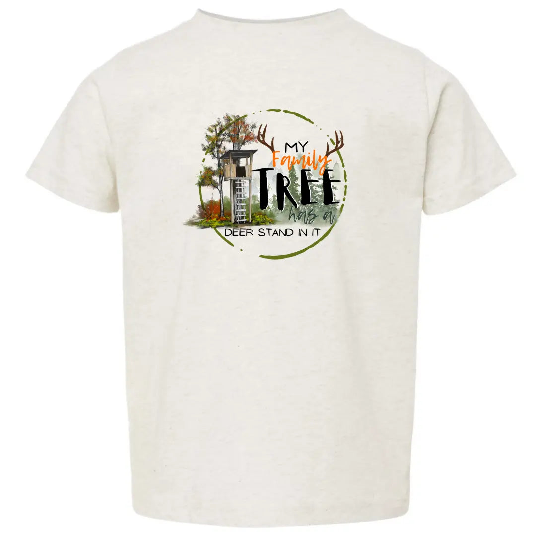 My Family Tree Has a Deer Stand In It Kids Graphic Tee My Store