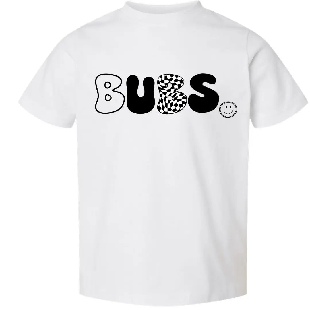 "BUBS" Checkerboard Kids Graphic Tee My Store