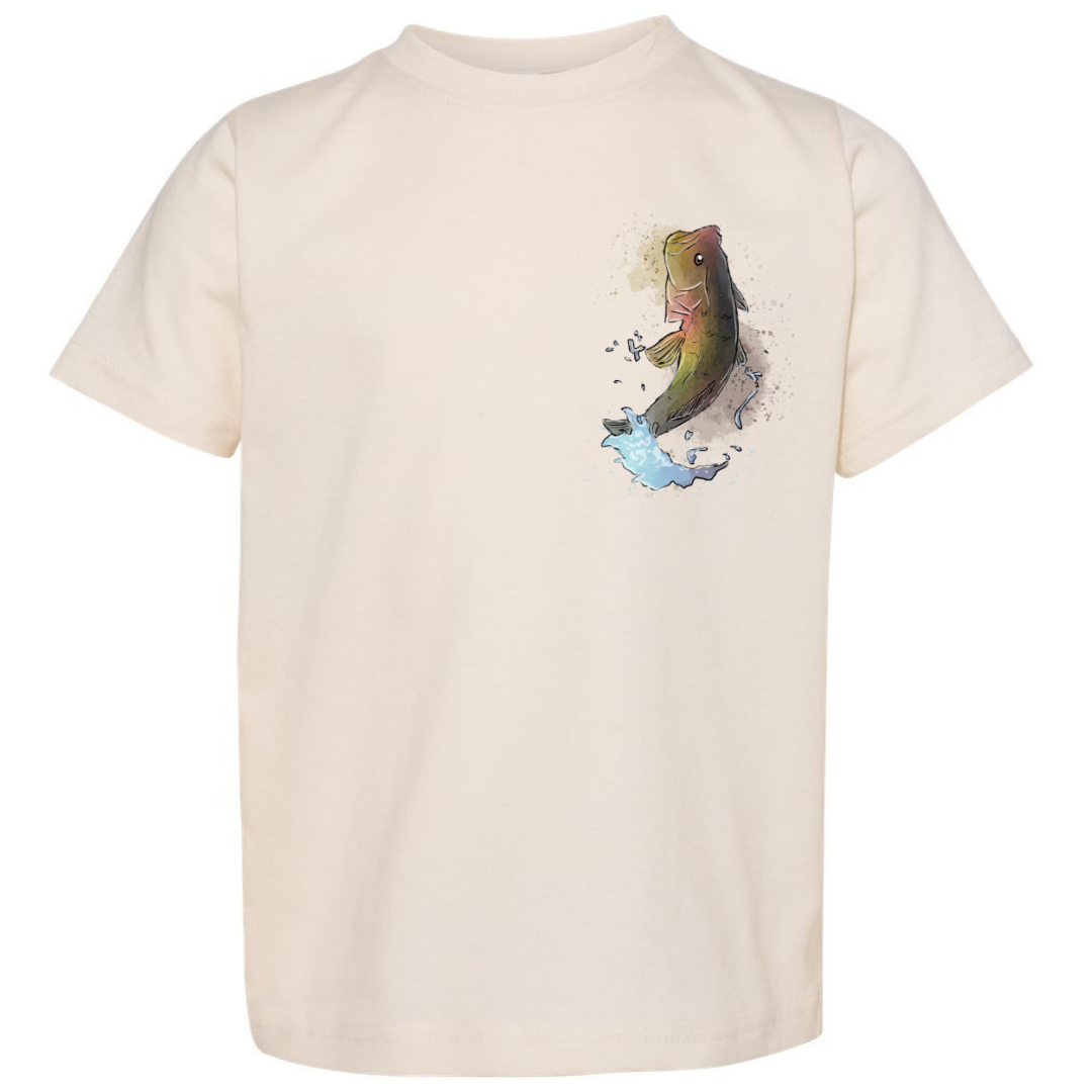 Daddy’s Fishing Buddy Kids Tee (Back Design)