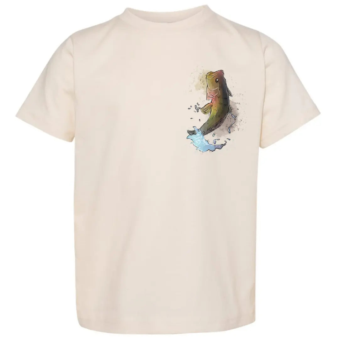Daddy’s Fishing Buddy Kids Tee (Back Design) My Store