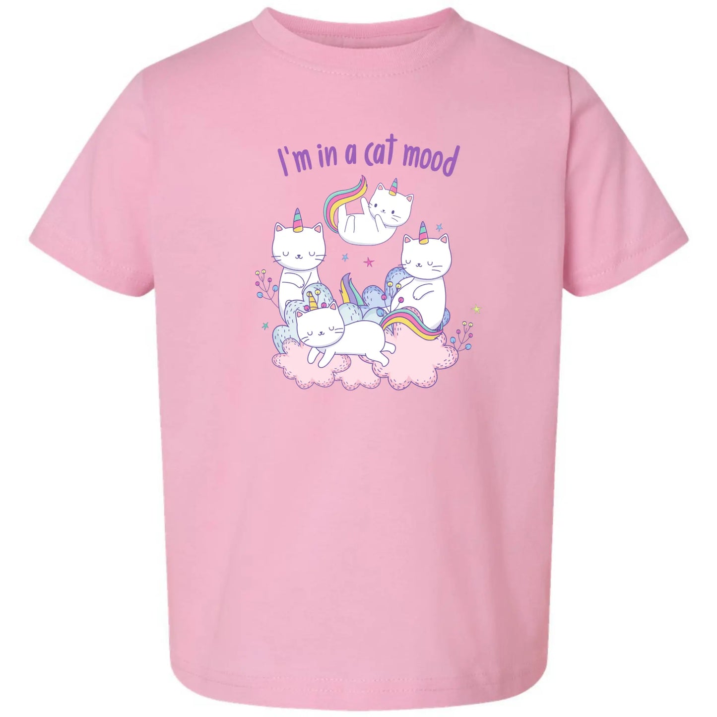 “I’m In a Cat Mood” Kids Graphic Tee My Store