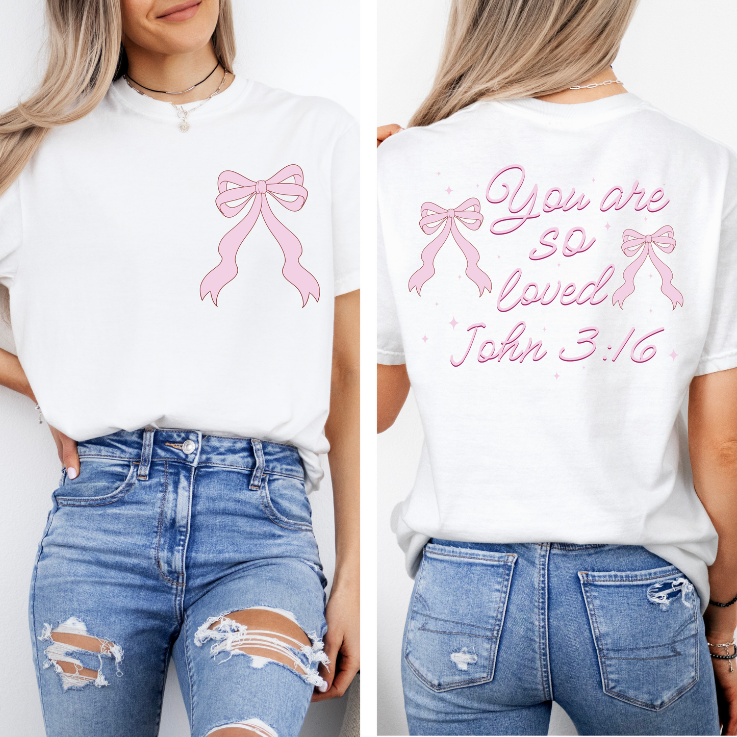 You Are So Loved John 3:16 Tee