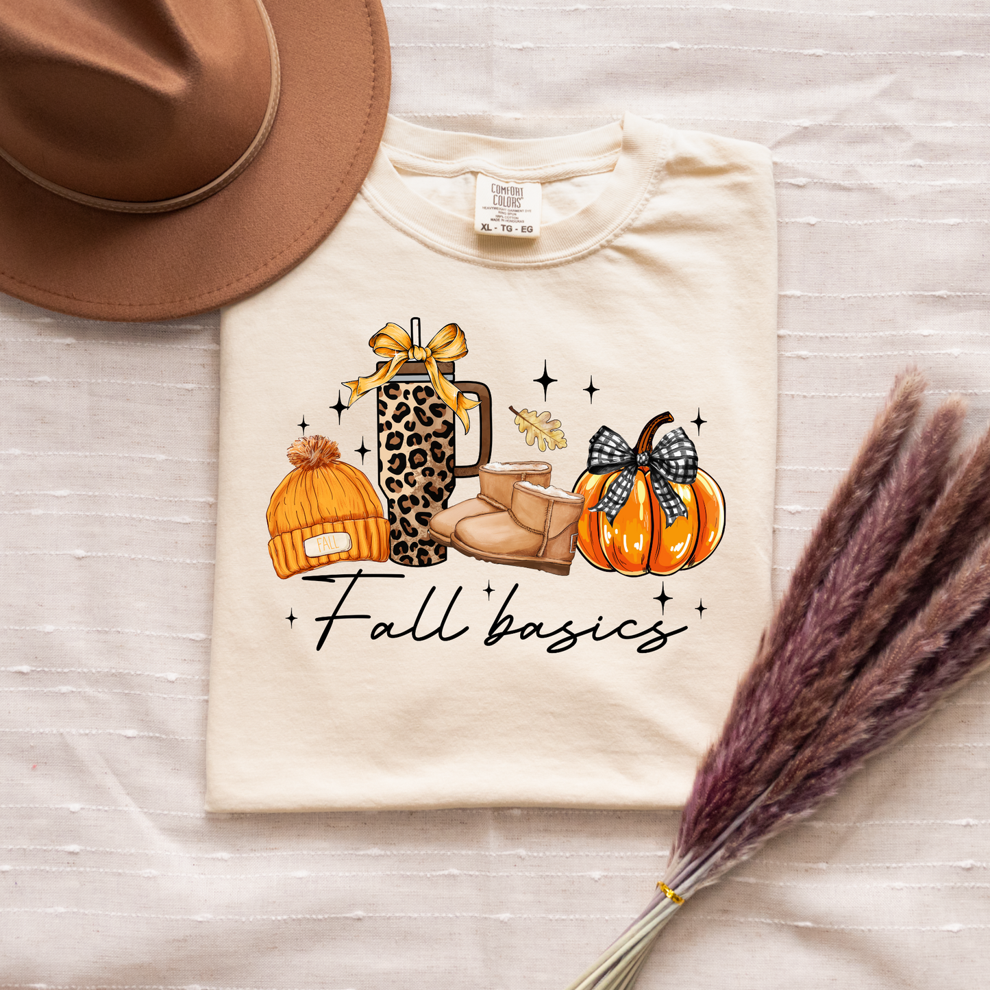 Fall Basics โ Comfort Colors Long Sleeve Tee