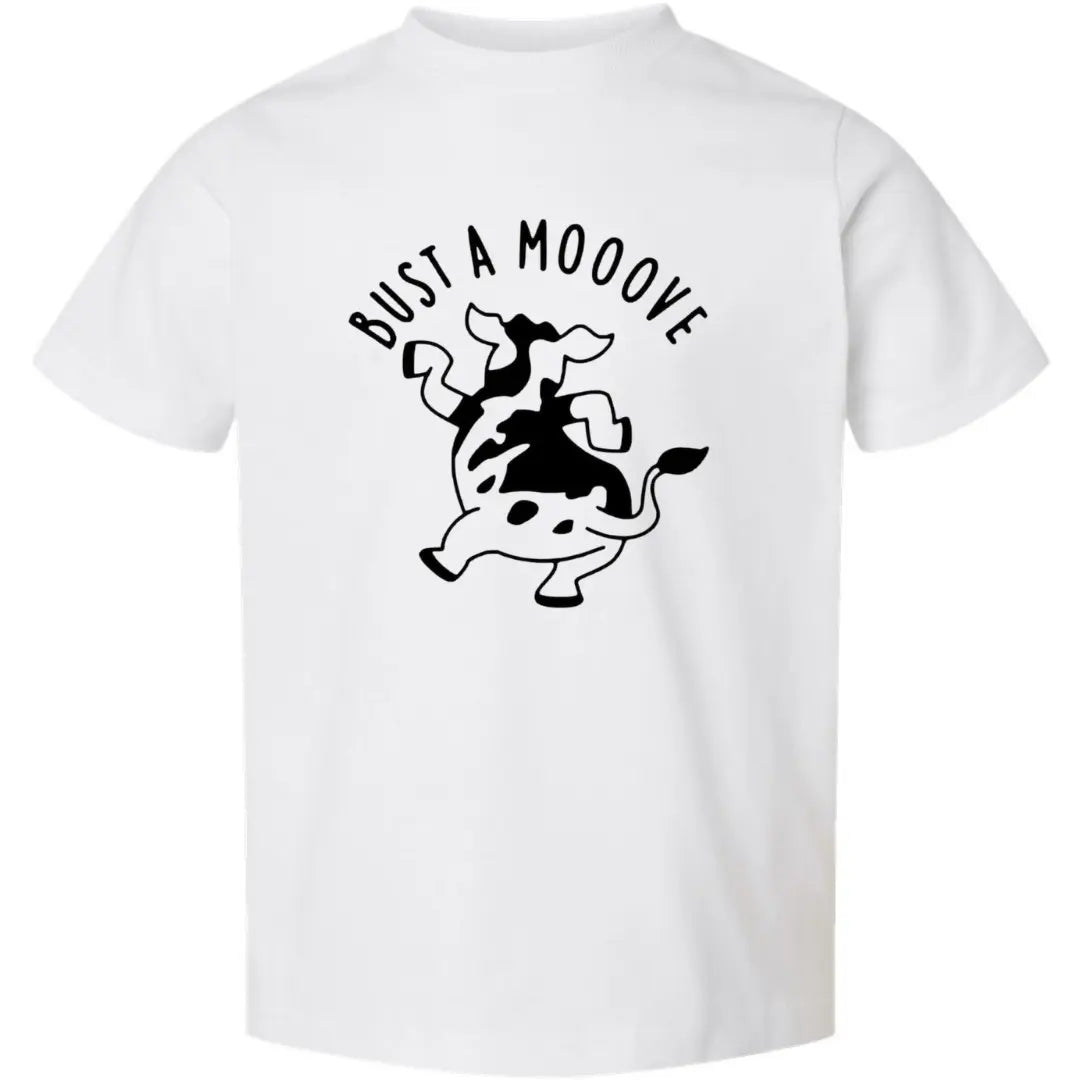 Bust a Mooove Kids Cow Dance Tee My Store