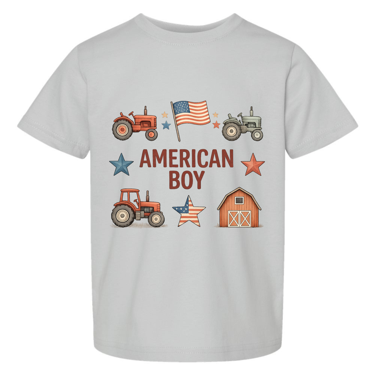 American Boy Tractor Shirt Twice the Charm Boutique