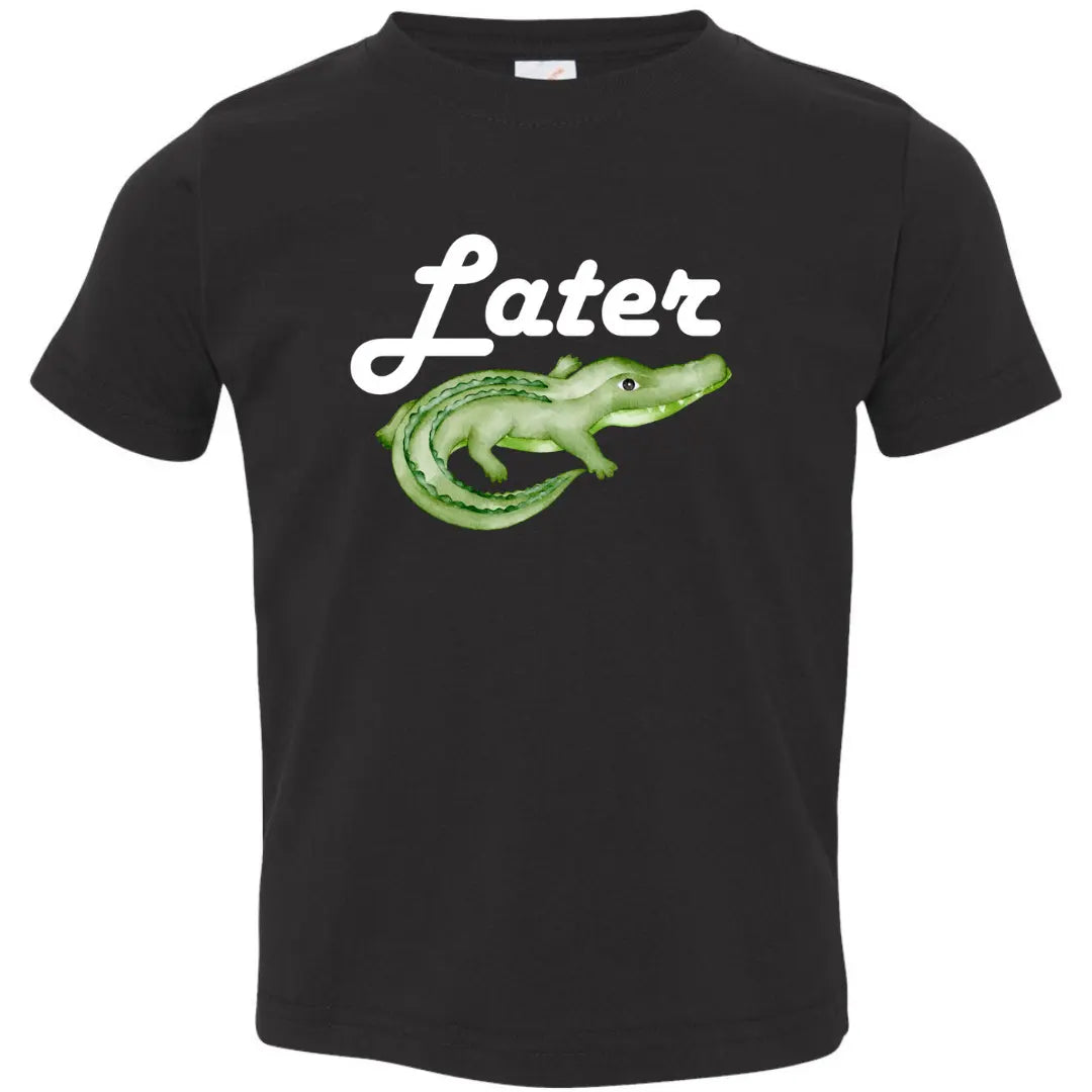 Later Gator Kids Graphic Tee – Funny Toddler Alligator Shirt My Store