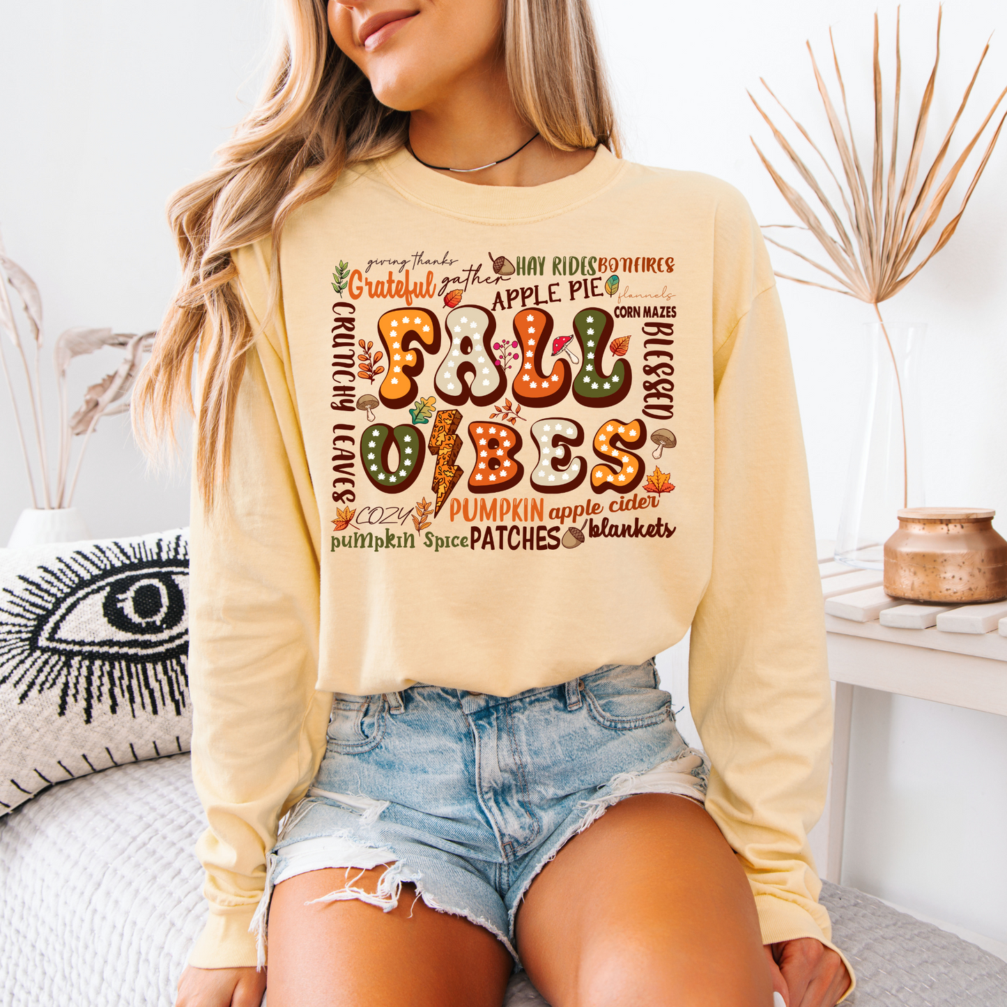 Fall Vibes Long Sleeve Tee