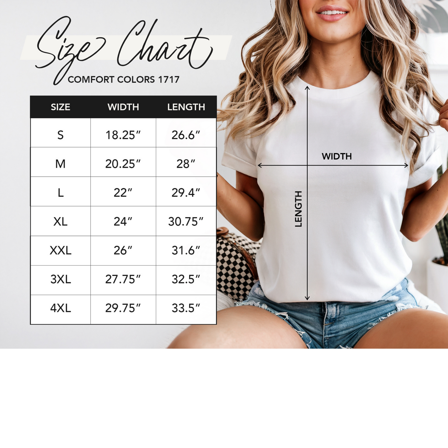 Comfort Color Sizing