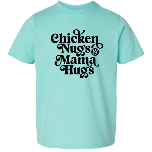 Chicken Nugs & Mama Hugs Kids Graphic Tee