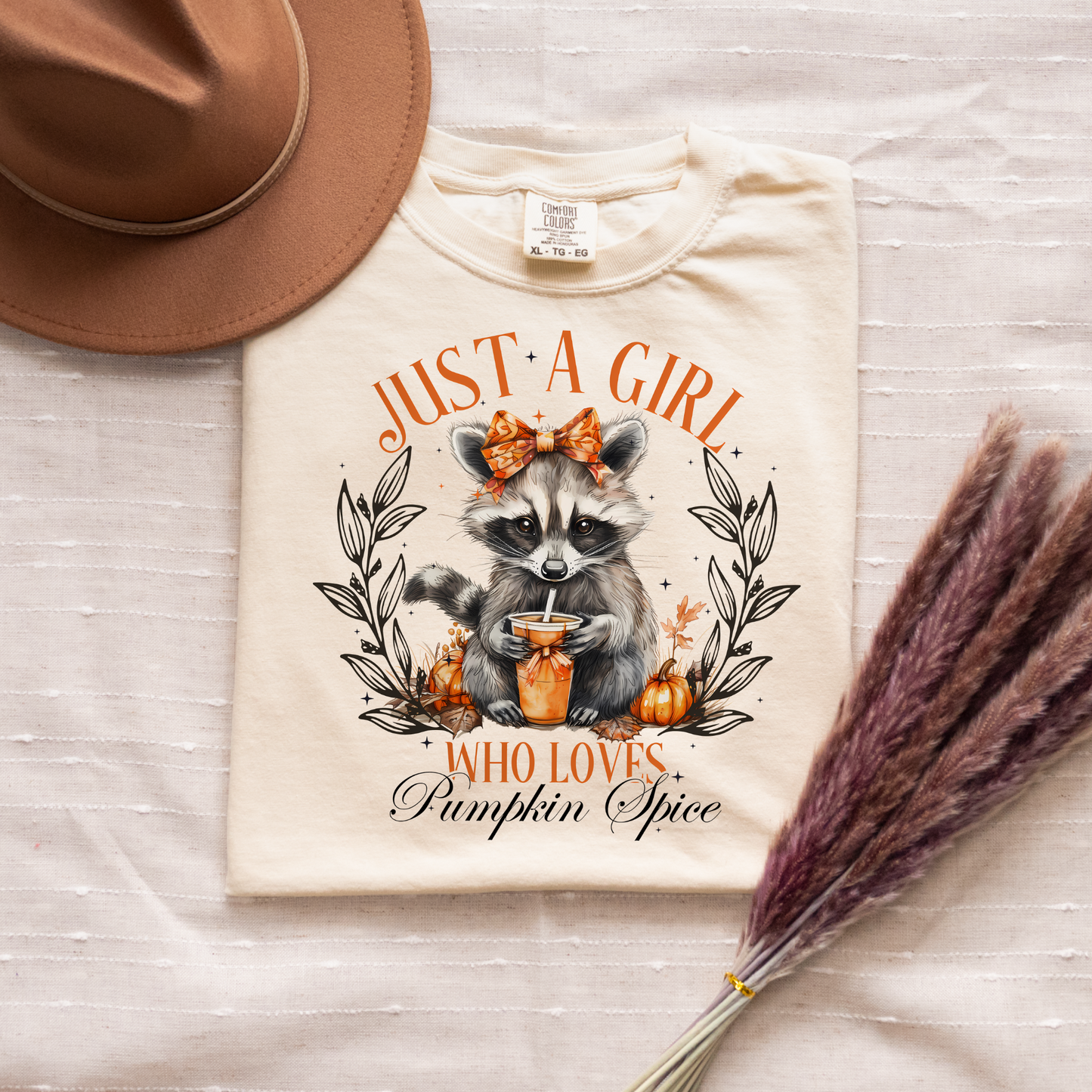 Just a Girl Who Loves Pumpkin Spice Graphic Tee