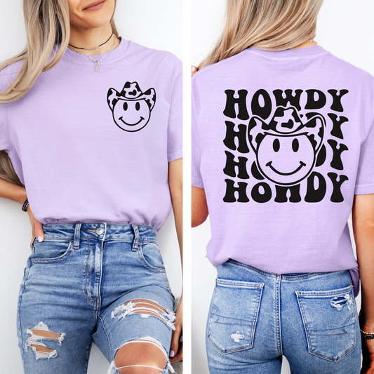 Howdy Smiley Tee