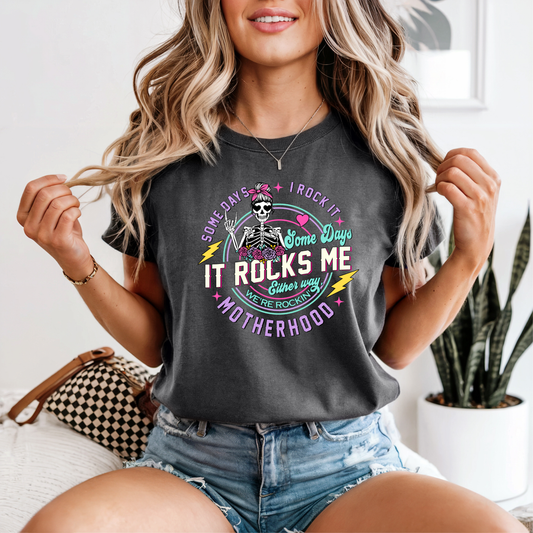 Motherhood Rocks Tee