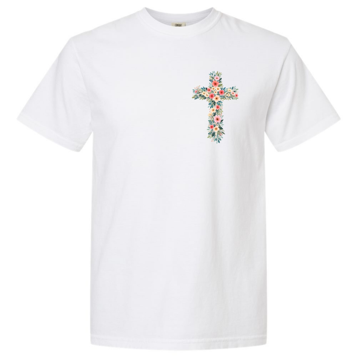 Left It In The Water Dove Graphic Tee | Comfort Colors White Christian Shirt Twice the Charm Boutique