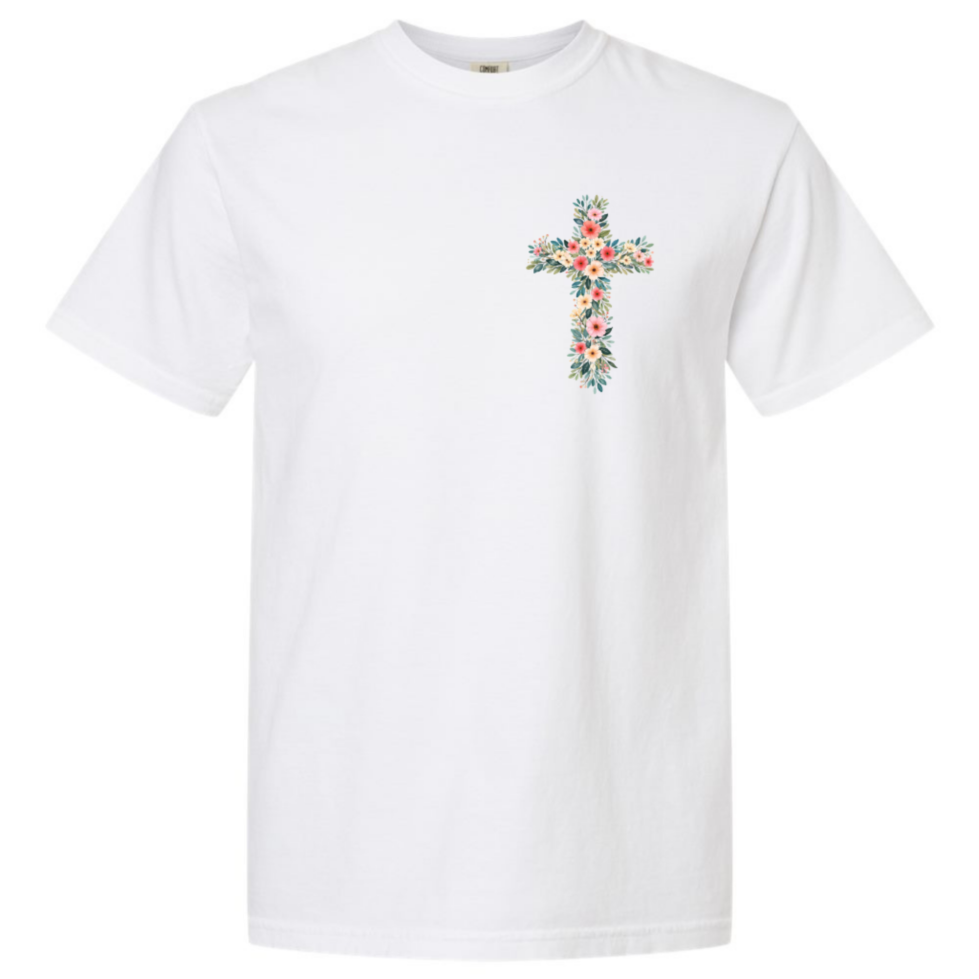 Left It In The Water Dove Graphic Tee | Comfort Colors White Christian Shirt Twice the Charm Boutique