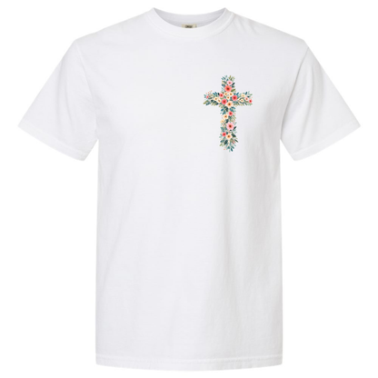 Left It In The Water Dove Graphic Tee | Comfort Colors White Christian Shirt Twice the Charm Boutique