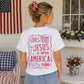 Loves Jesus and America Too Twice the Charm Boutique