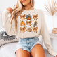 Fall Bow Coquette & Cozy Vibes Graphic Tee