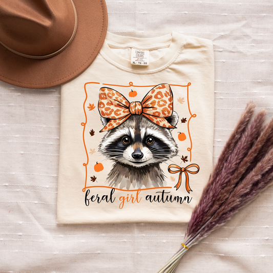 Feral Girl Autumn Graphic Tee