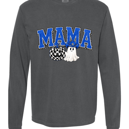 Mama Halloween Comfort Colors Long Sleeve Tee
