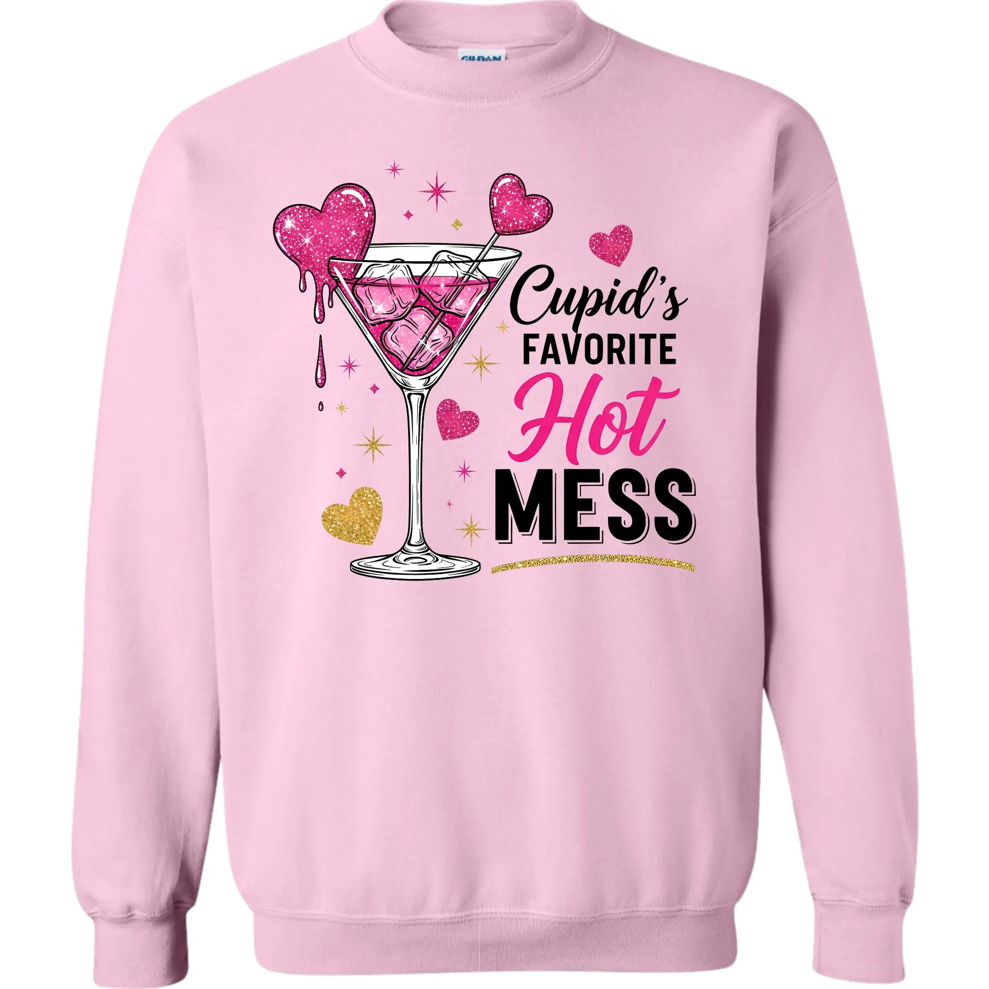 Cupid’s Favorite Hot Mess Valentine Graphic Twice the Charm Boutique