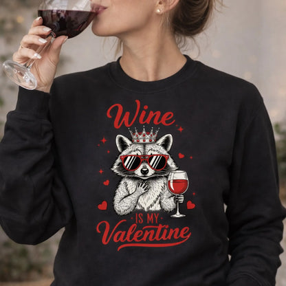 Wine Is My Valentine Graphic Twice the Charm Boutique