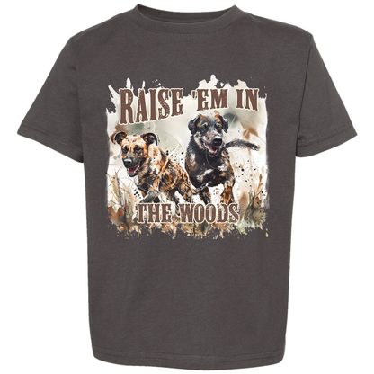 Raise ’Em in the Woods Kids Graphic Tee Twice the Charm Boutique