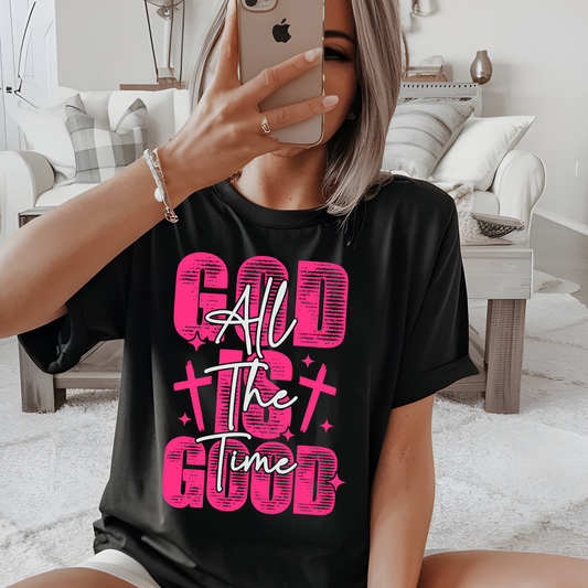 God Is All the Time Graphic Tee Twice the Charm Boutique