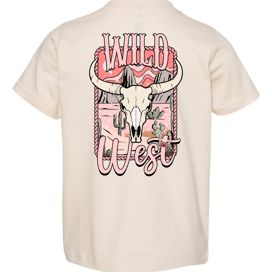 Stay Wild Kids Tee (Back Design)