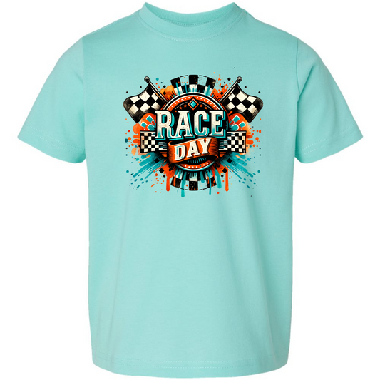 Race Day Checkered Flag Tee