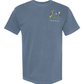 Mama Floral Pocket Graphic Tee | Comfort Colors Blue Jean Mom Shirt Twice the Charm Boutique