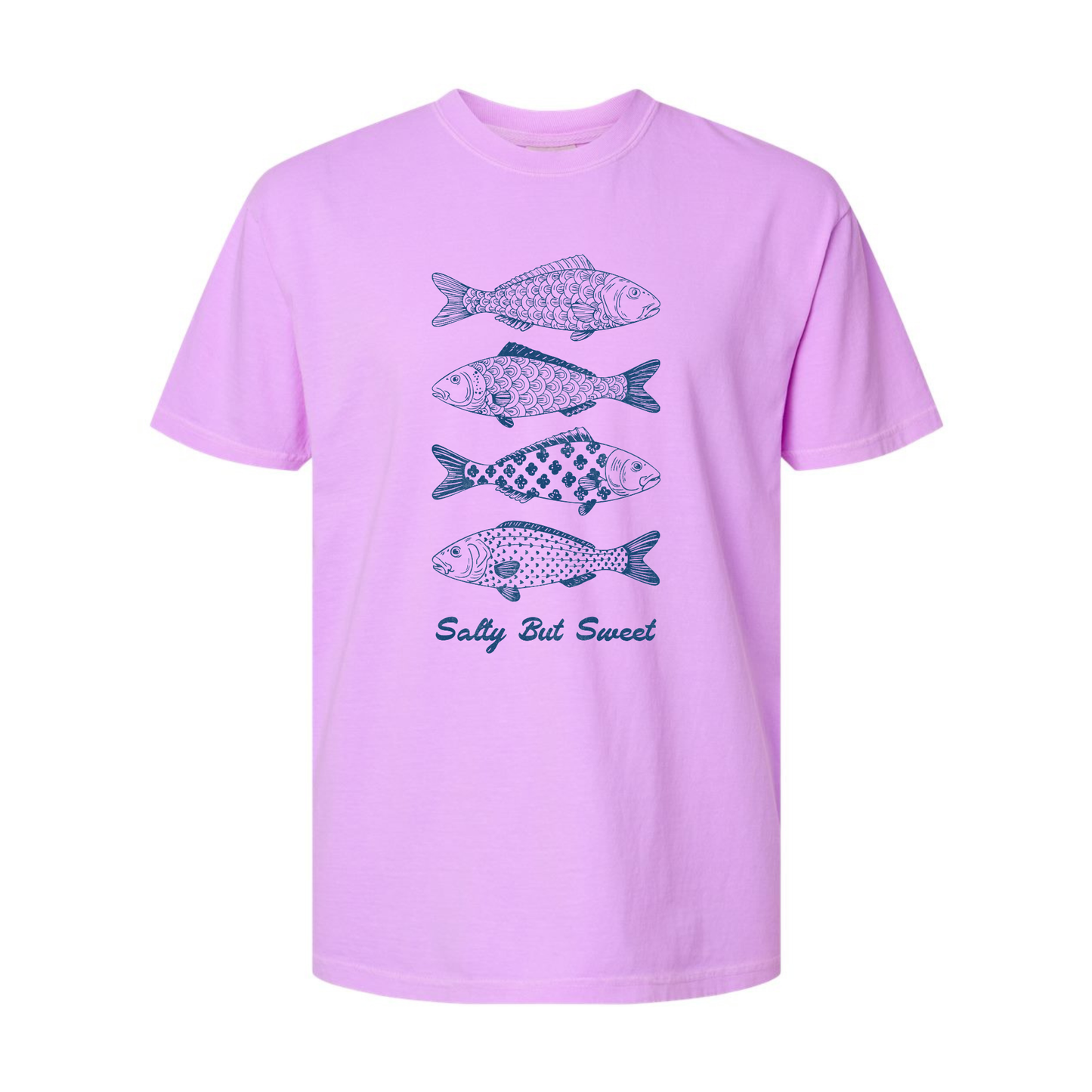 Salty But Sweet Fish Graphic Tee Twice the Charm Boutique