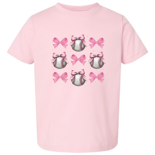 Bows & Baseballs Tee