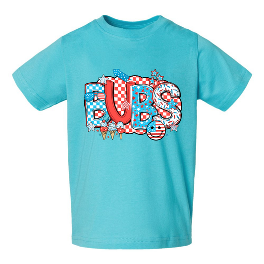 Patriotic BUBS Kids Shirt Twice the Charm Boutique