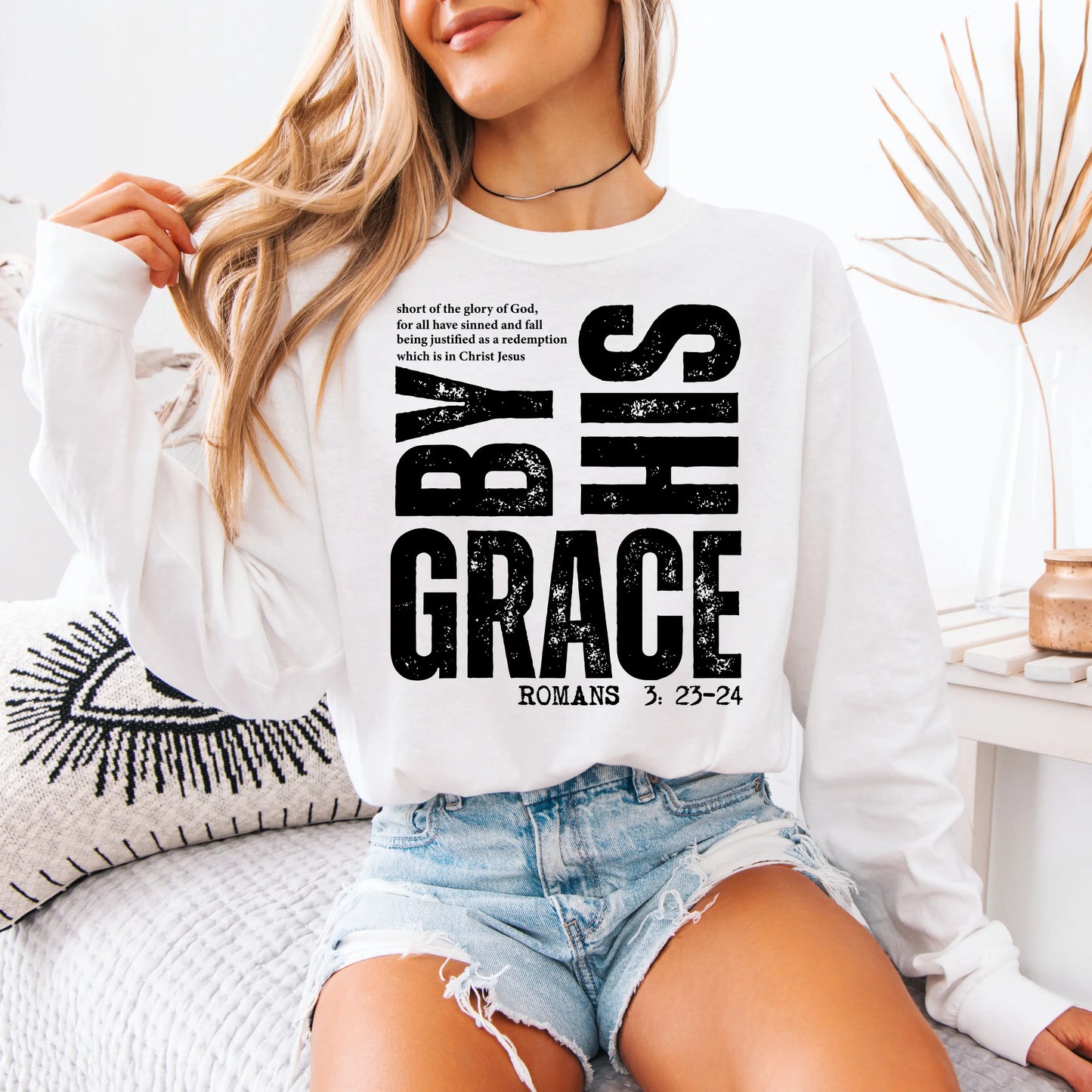 God's Grace Bible Verse Tee Twice the Charm Boutique