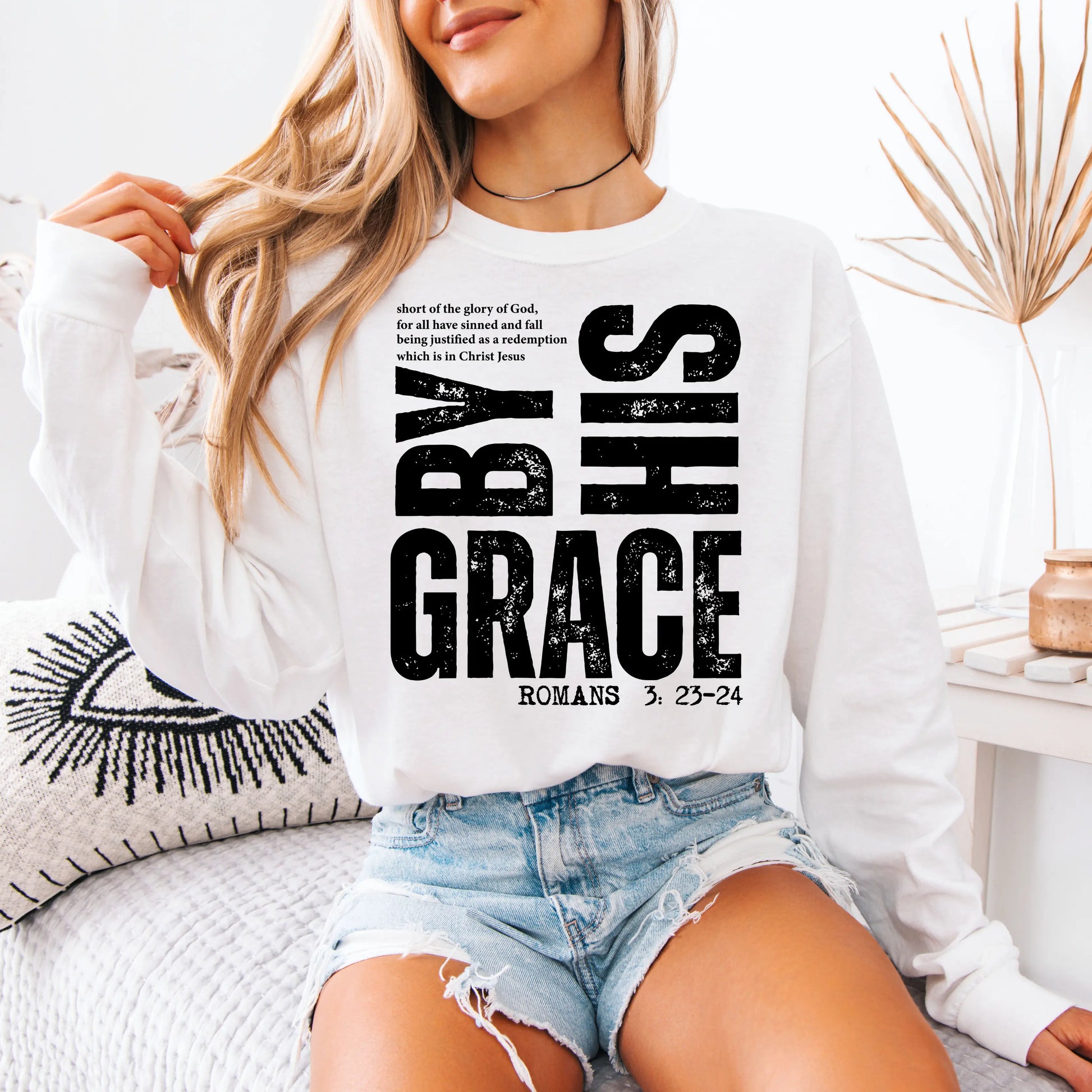 God's Grace Bible Verse Tee Twice the Charm Boutique