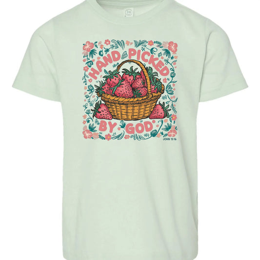 Hand Picked By God Strawberry Tee My Store