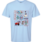Let Freedom Ring Patchwork Patriotic Graphic Tee Twice the Charm Boutique