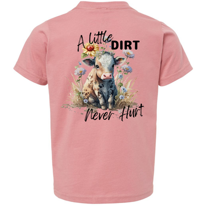Little Dirt Cow Graphic Tee (Back Design)