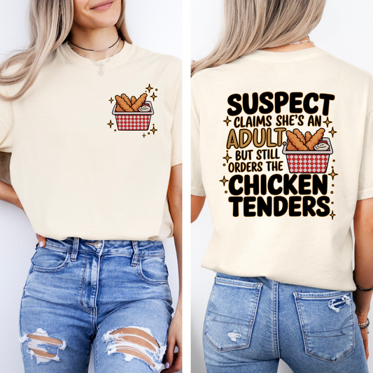 Chicken Tenders Adult Tee
