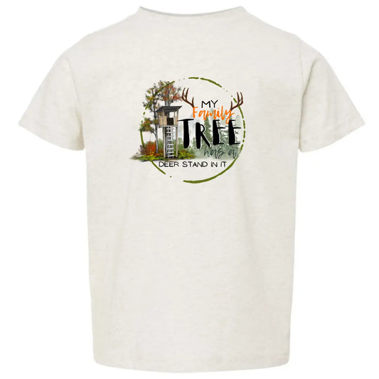 My Family Tree Has a Deer Stand In It Kids Graphic Tee My Store