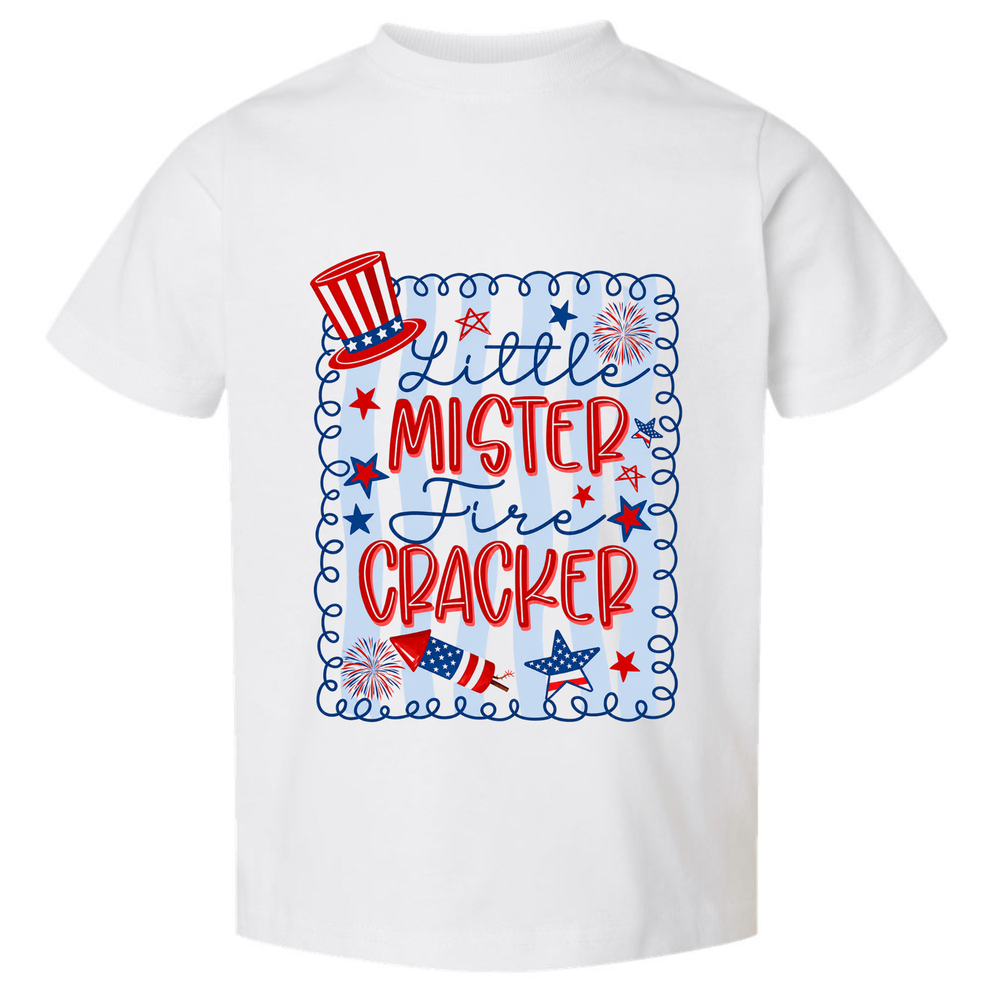 Little Mister Firecracker Kids Shirt Twice the Charm Boutique
