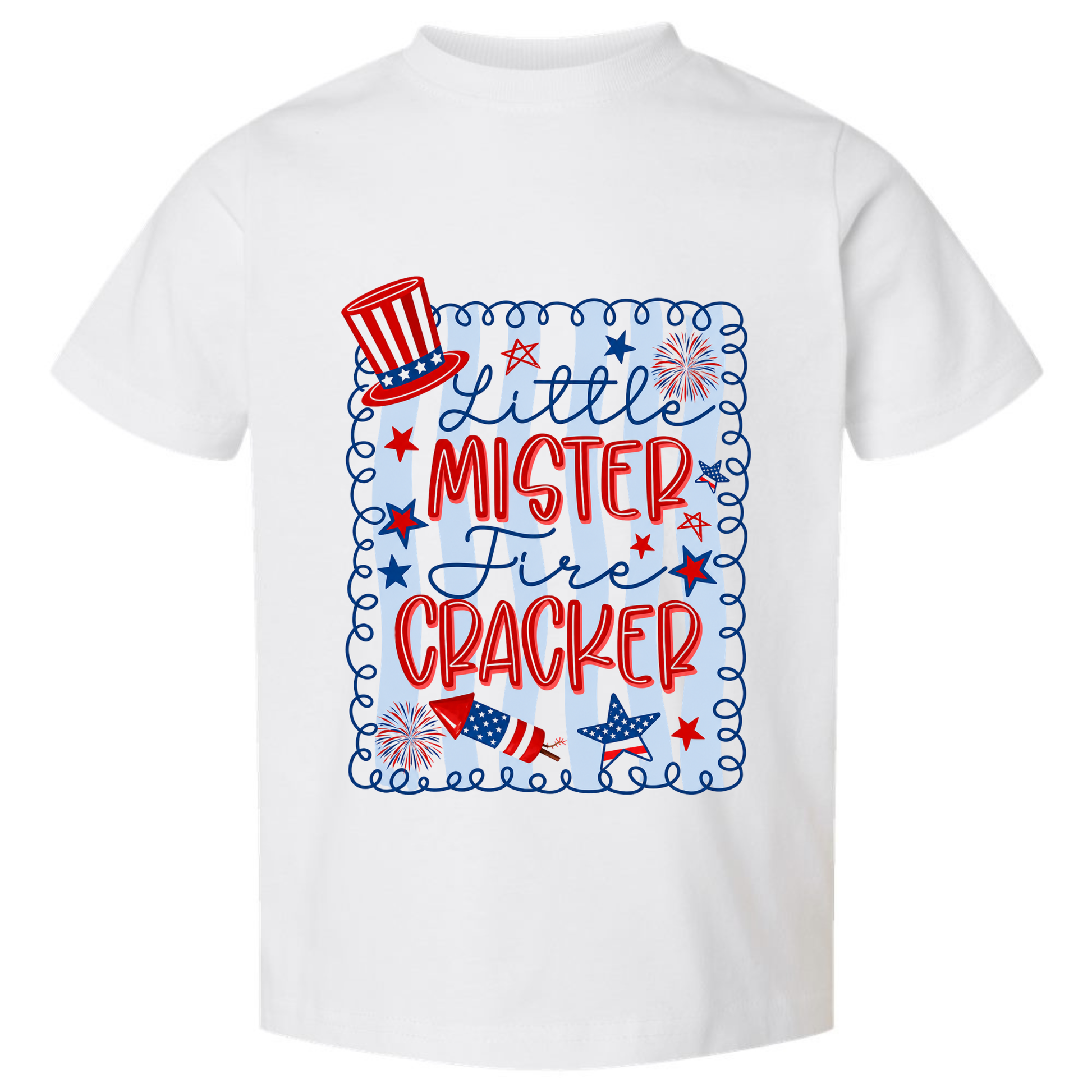 Little Mister Firecracker Kids Shirt Twice the Charm Boutique