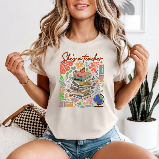 She’s a Teacher Graphic Tee